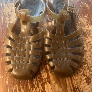 Clare V. Jelly sandals